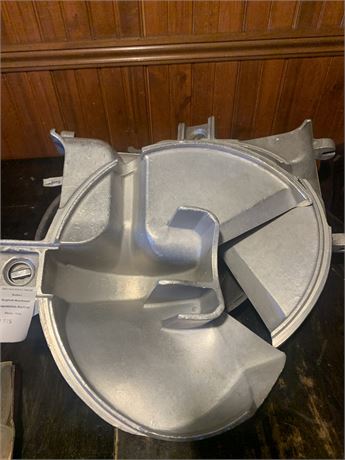 Hobart-Style Buffalo Chopper Knife Bowl/Food Cutter Attachment