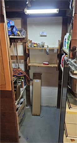 Room Cleanout- Paint Supplies, Wast-O-Matic, Charger, Moen Grab Bar, Cleaners