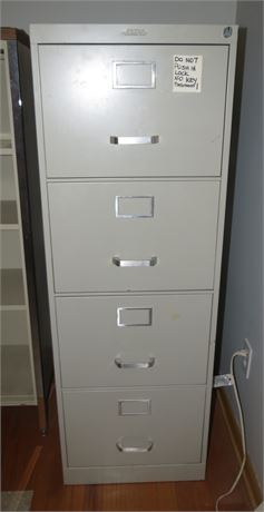 4 Drawer File Cabinet