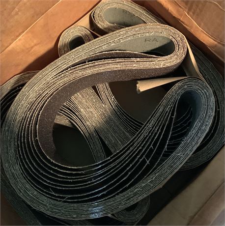 Industrial-Grade Sanding Belts 50 Count Each (2 Boxes)
