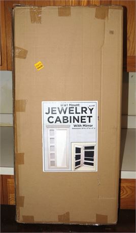 Wall Mount Jewelry Cabinet