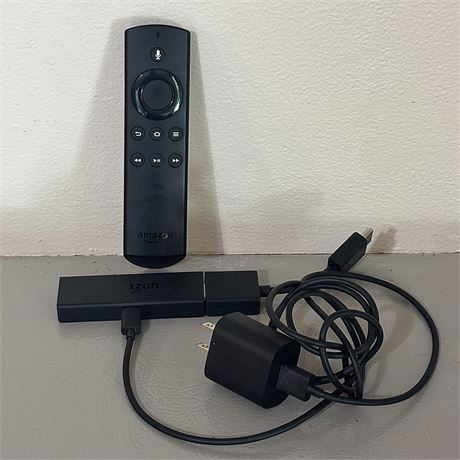 Amazon Fire Stick, Remote and Adapter Bundle