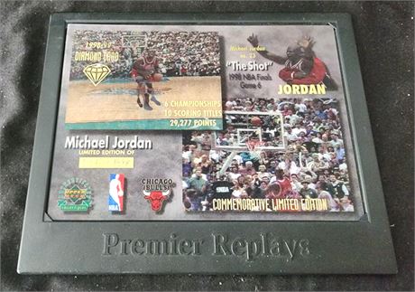 Michael Jordan Commemorative Limited Edition Hologram Card