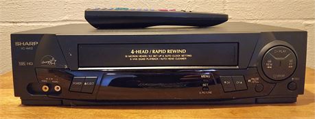 Sharp 4 Head VCR