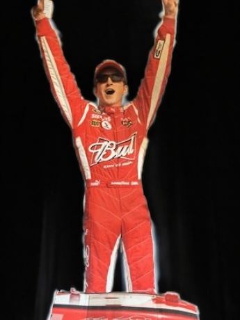 Budweiser Bud NASCAR Dale Earnhardt Jr Cardboard Cut Out