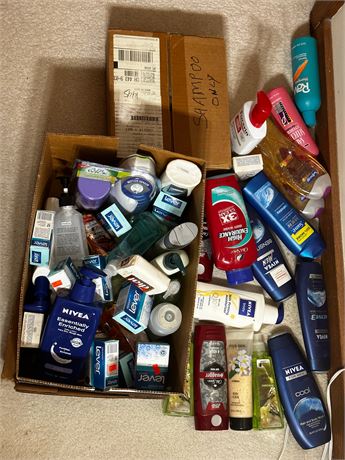 Large Lot of Soaps and Lotions