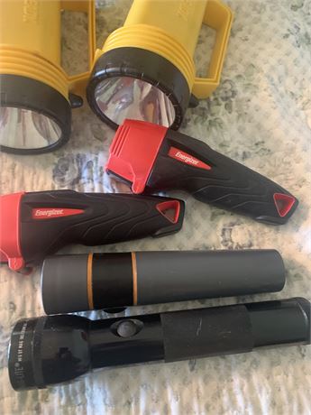 Flashlight Lot - Eveready, Energizer, Mag-Lite