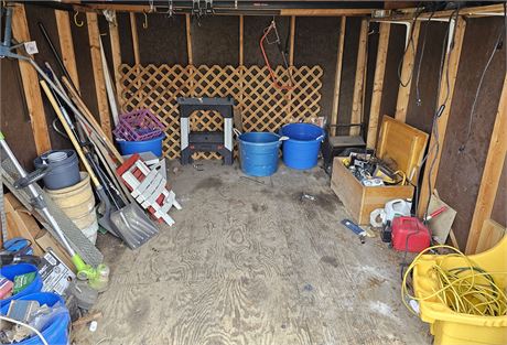 Shed Cleanout:Lawn&Garden Tools/Hardware/Powertools/Craftsman Sander & Much More