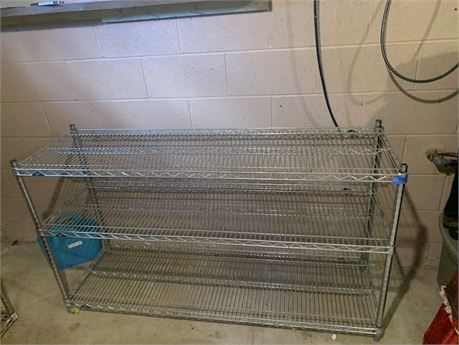 3 Tier Metal Storage Shelf