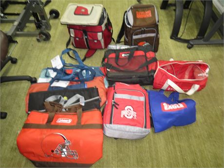 Assorted Coolers & Bags