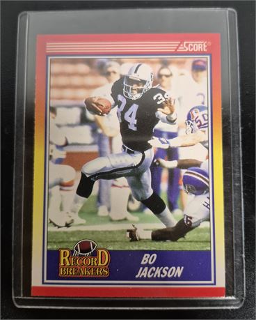 1990 Bo Jackson Score Card