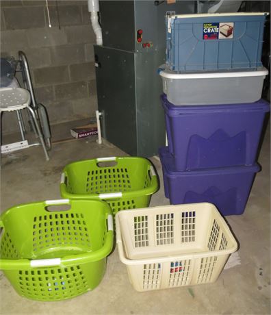 Totes, Laundry Baskets