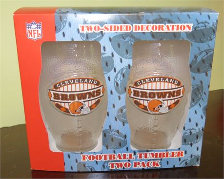 Cleveland Browns Football Tumbler 2 Pack