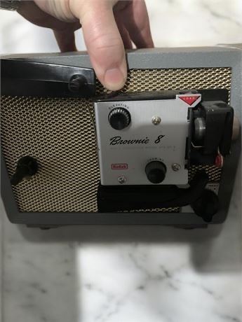 Vintage Kodak Brownie Super 8 Movie Projector Model A-15