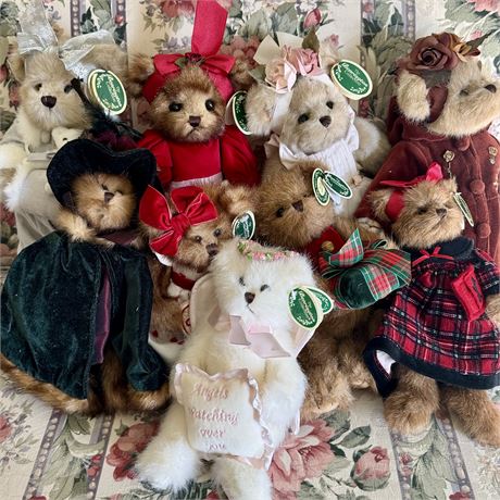 Bearington Bears Plush Teddy Bear Lot