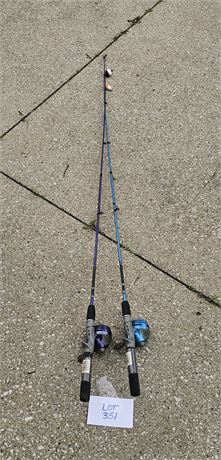 Zebco Fishing Rods With Slingshot Reels