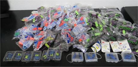 Large Supply Of Foam Ear Plugs
