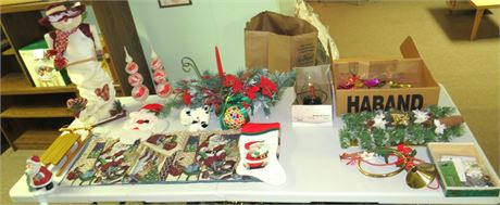 Assorted Christmas Decorations