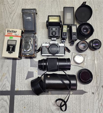 Vtg Camera Lot