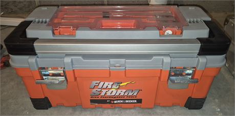 Black & Decker Fire Storm Toolbox, Tools