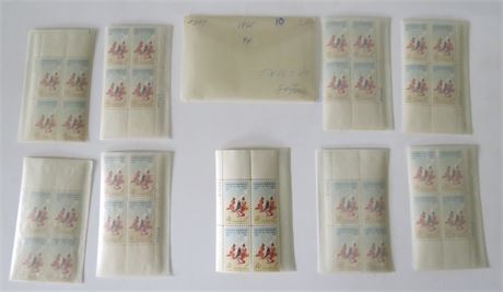 1961 4 Cent Artist Frederic Remington Stamps