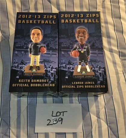 2012 - 13 Zips Bobbleheads In Box