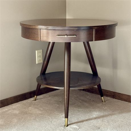 Mersman Mid Century Modern Drum Table