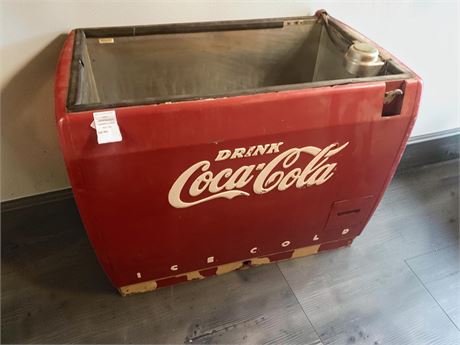 1950s  Westinghouse Coca-Cola Chest Cooler