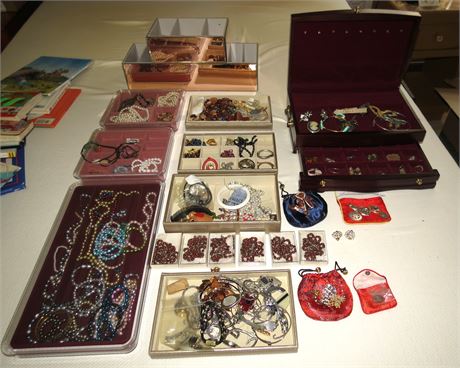 Costume Jewelry, Jewelry Boxes