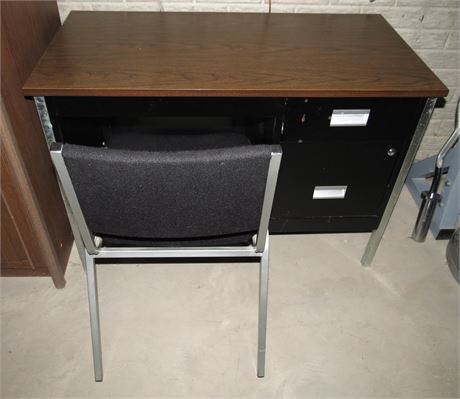 Small Desk, Chair