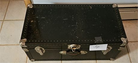 Metal Travel Steamer Trunk