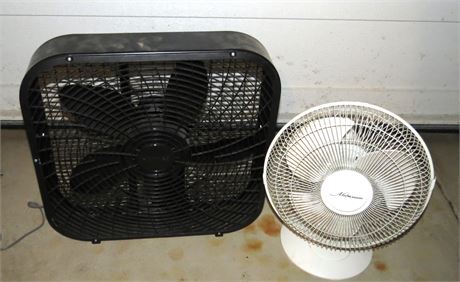 Box Fan, Table Fan