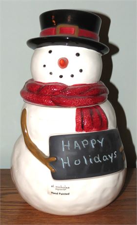 Snowman Cookie Jar