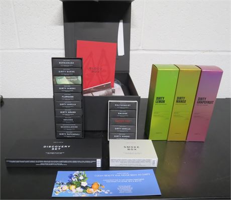 Heretic Parfum: "Blood Box" Samples, Body & Hair Mist