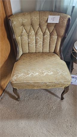 Vintage Gold Livingroom Side Chair