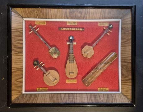 Framed Instruments Decor