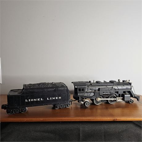 1110 Scout Steam Locomotive w/ Tender- 1 of 2