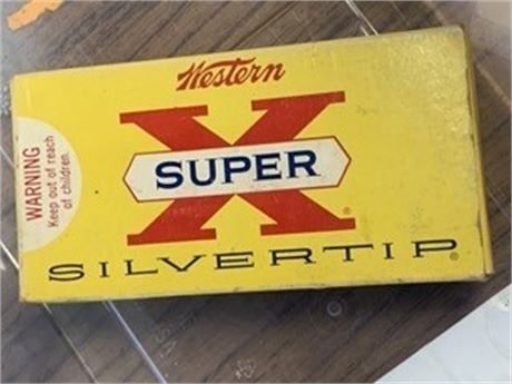 Western Super X Silvertip Winchester 30-3O Box of Cartridges