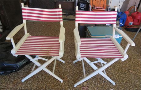 Folding Directors Type Chairs