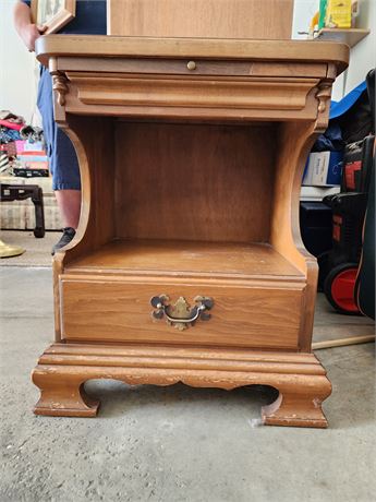 Vintage Nightstand Cabinet