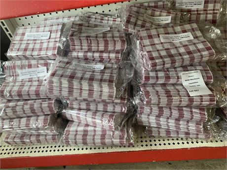 Recycled Paper Napkins Bordeaux Picnic Print 100 Ct Each