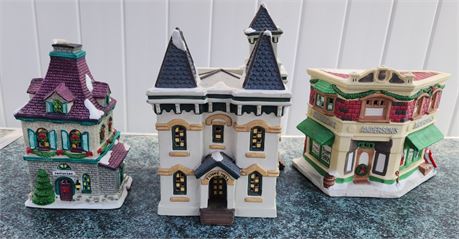 Christmas Village Buildings