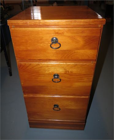 3 Drawer Nightstand
