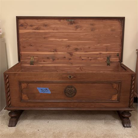 Wonderful E.R. Co. Forest Park Line Cedar Chest