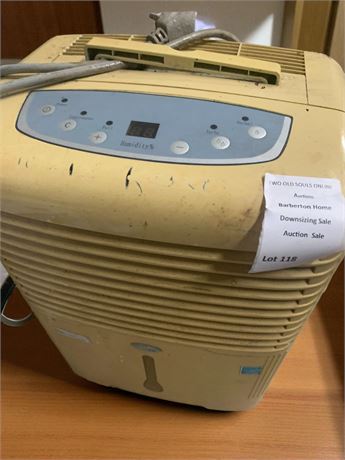 Portable Yellow Dehumidifier