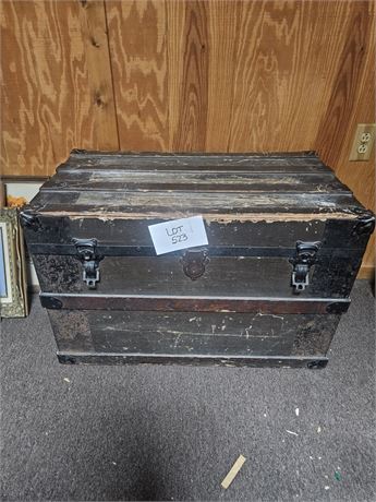Antique Flatback Trunk