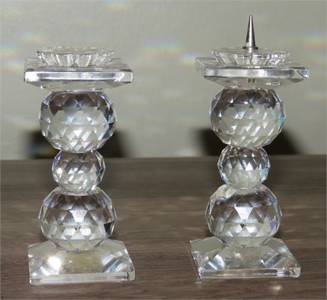 Swarovski Crystal Candle Holders