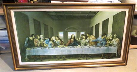 The Last Supper Framed Print