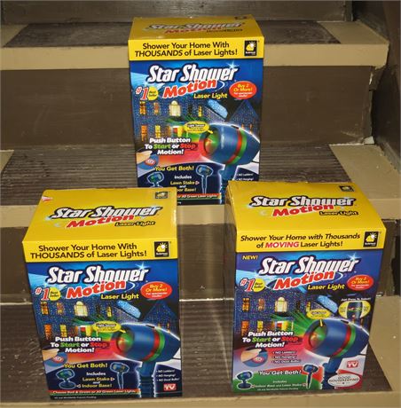 Star Show Motion Laser Lights