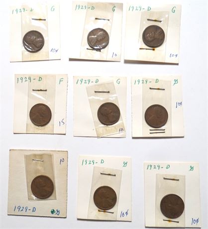 1929D Pennies